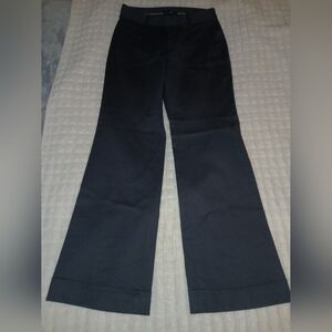 Banana Republic Charcoal Cuffed Trousers Sz 4 EUC "Martin Fit" 718